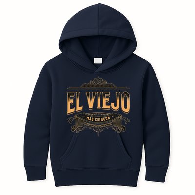 EL VIEJO MAS CHINGON Kids Hoodie