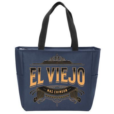 EL VIEJO MAS CHINGON Zip Tote Bag
