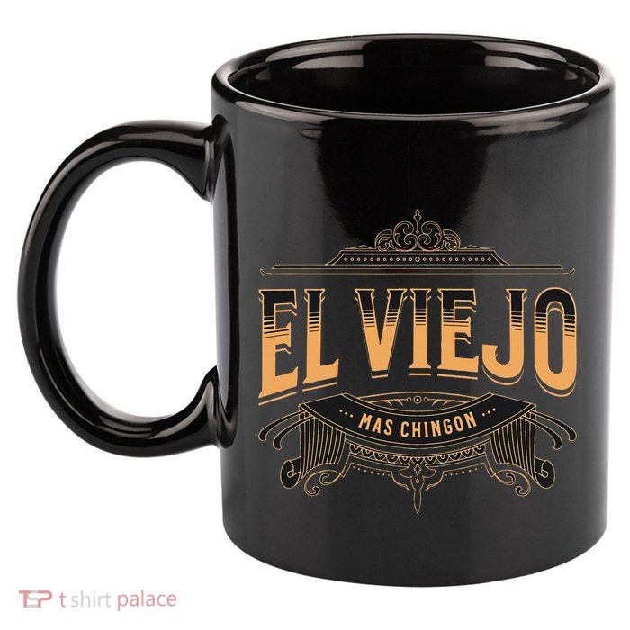 El Viejo Mas Chingon 11oz C Handle Ceramic Mug