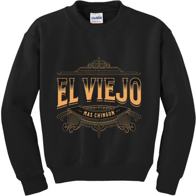 El Viejo Mas Chingon Kids Sweatshirt