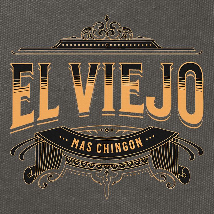 El Viejo Mas Chingon Cotton Canvas Backpack