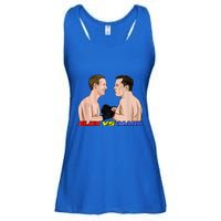 Elon Vs Mark Ladies Essential Flowy Tank