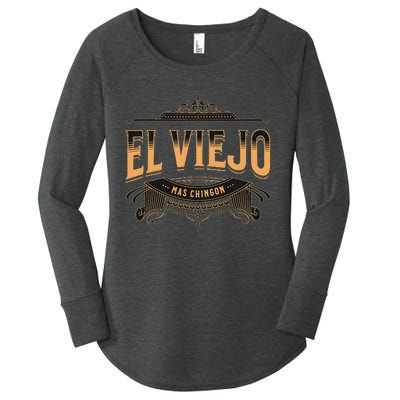 El Viejo Mas Chingon Women's Perfect Tri Tunic Long Sleeve Shirt