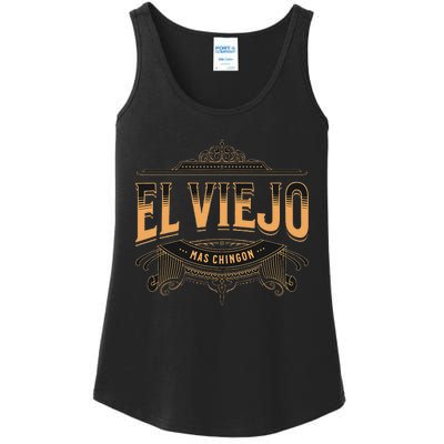 El Viejo Mas Chingon Ladies Essential Tank