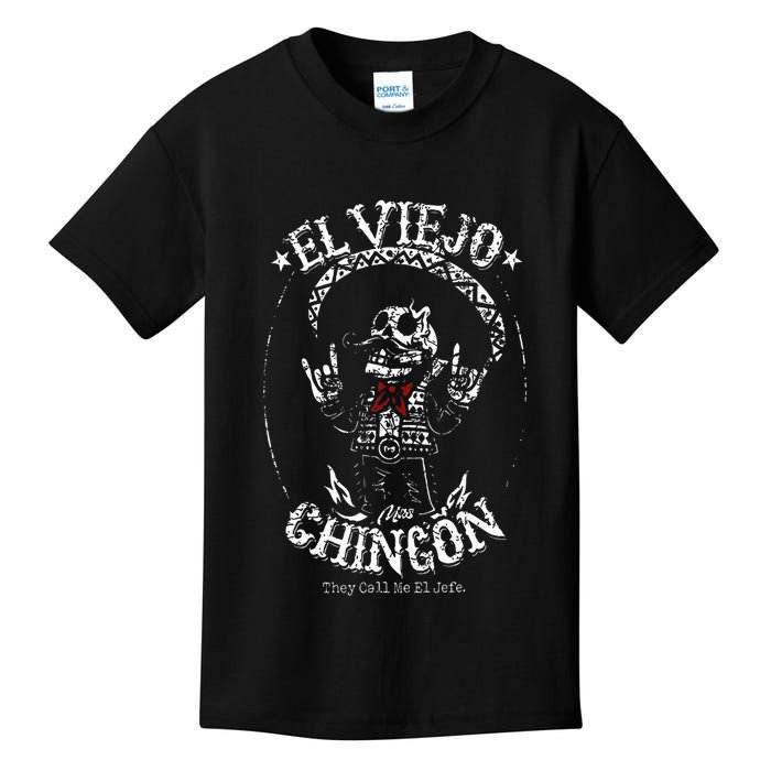 El Viejo Mas Chingon Cinco De Mayo Mexican Kids T-Shirt