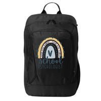 Every Voice Matters Rainbow Psych School Psychologist Funny Gift City Backpack