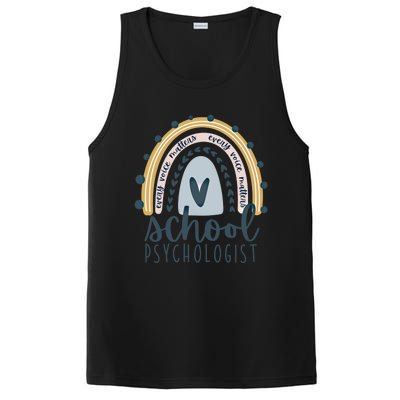 Every Voice Matters Rainbow Psych School Psychologist Funny Gift PosiCharge Competitor Tank