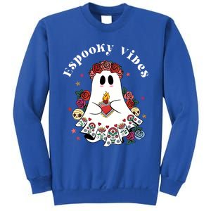 Espooky Vibes Maestra Halloween Spanish Mexican Teacher Sweatshirt