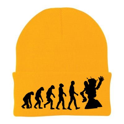 Evolution A Robot Knit Cap Winter Beanie