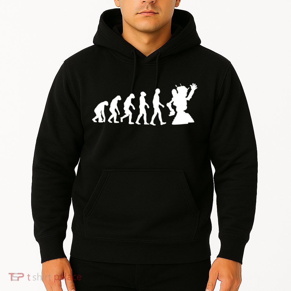 Evolution A Robot Hoodie