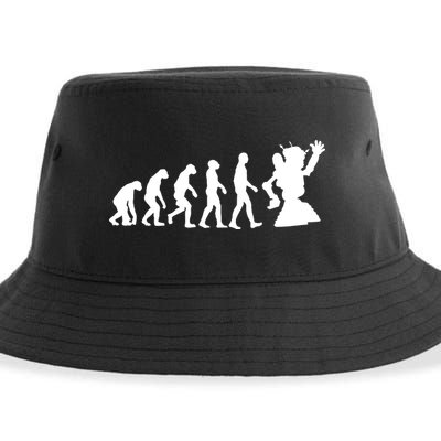 Evolution A Robot Sustainable Bucket Hat