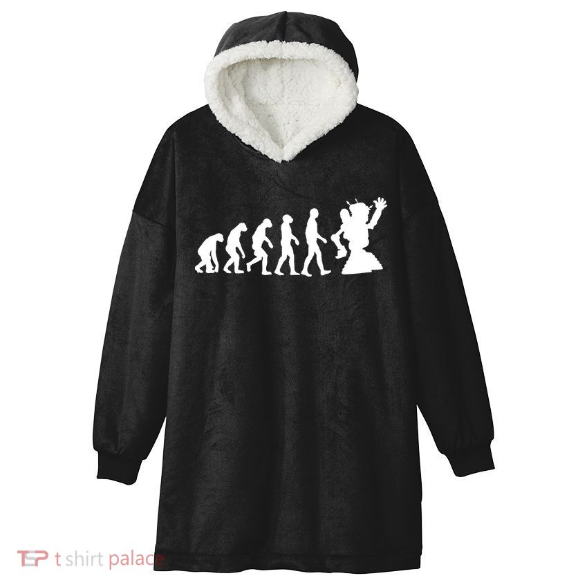 Evolution A Robot Hooded Wearable Blanket