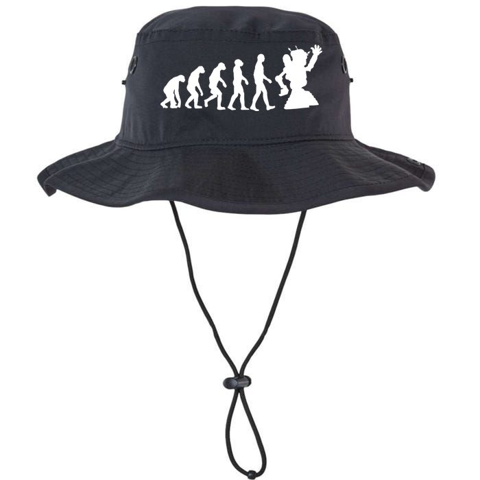 Evolution A Robot Bucket Hat