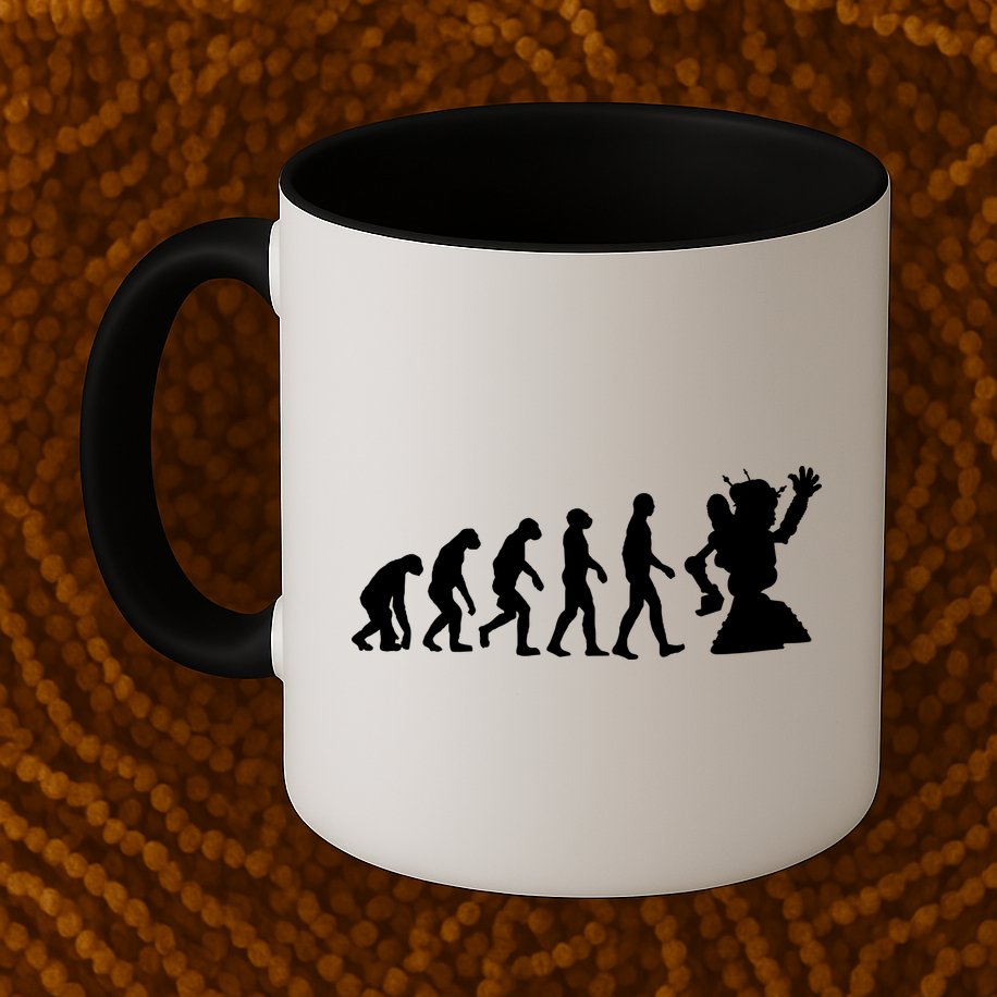 Evolution A Robot Mug