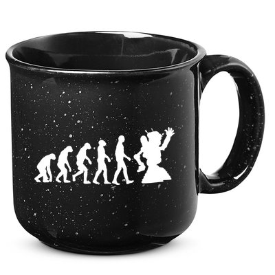 Evolution A Robot 15oz Campfire Ceramic Mug