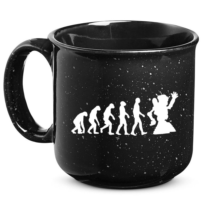 Evolution A Robot 15oz Campfire Ceramic Mug