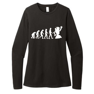 Evolution A Robot Womens CVC Long Sleeve Shirt