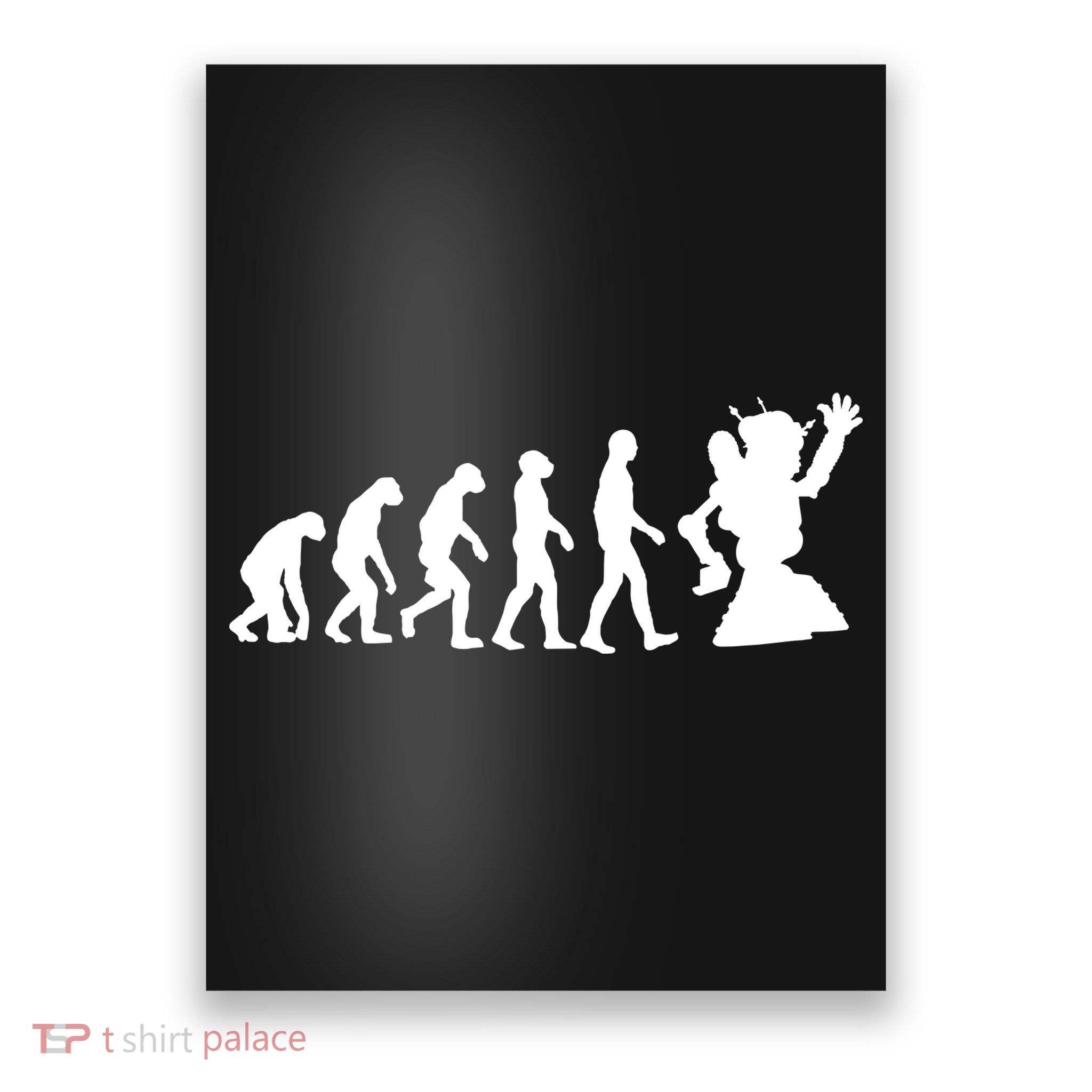Evolution A Robot Poster