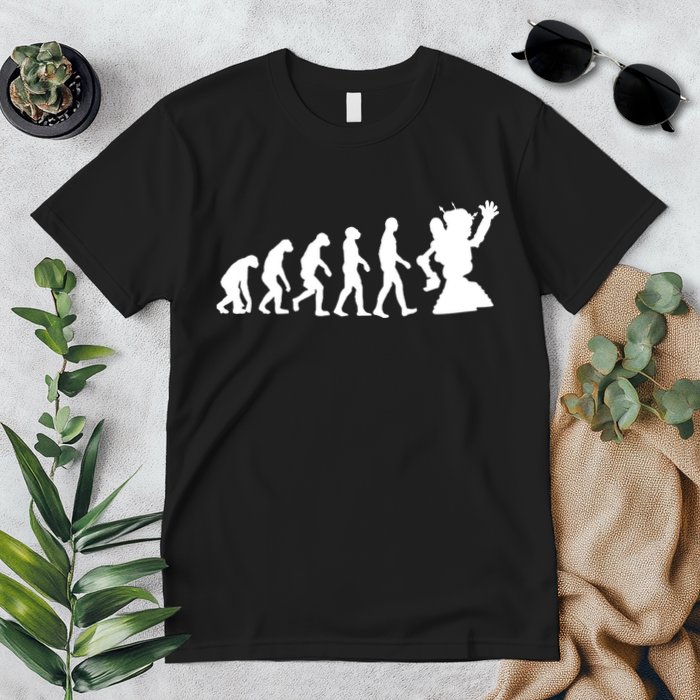 Evolution A Robot Premium T-Shirt