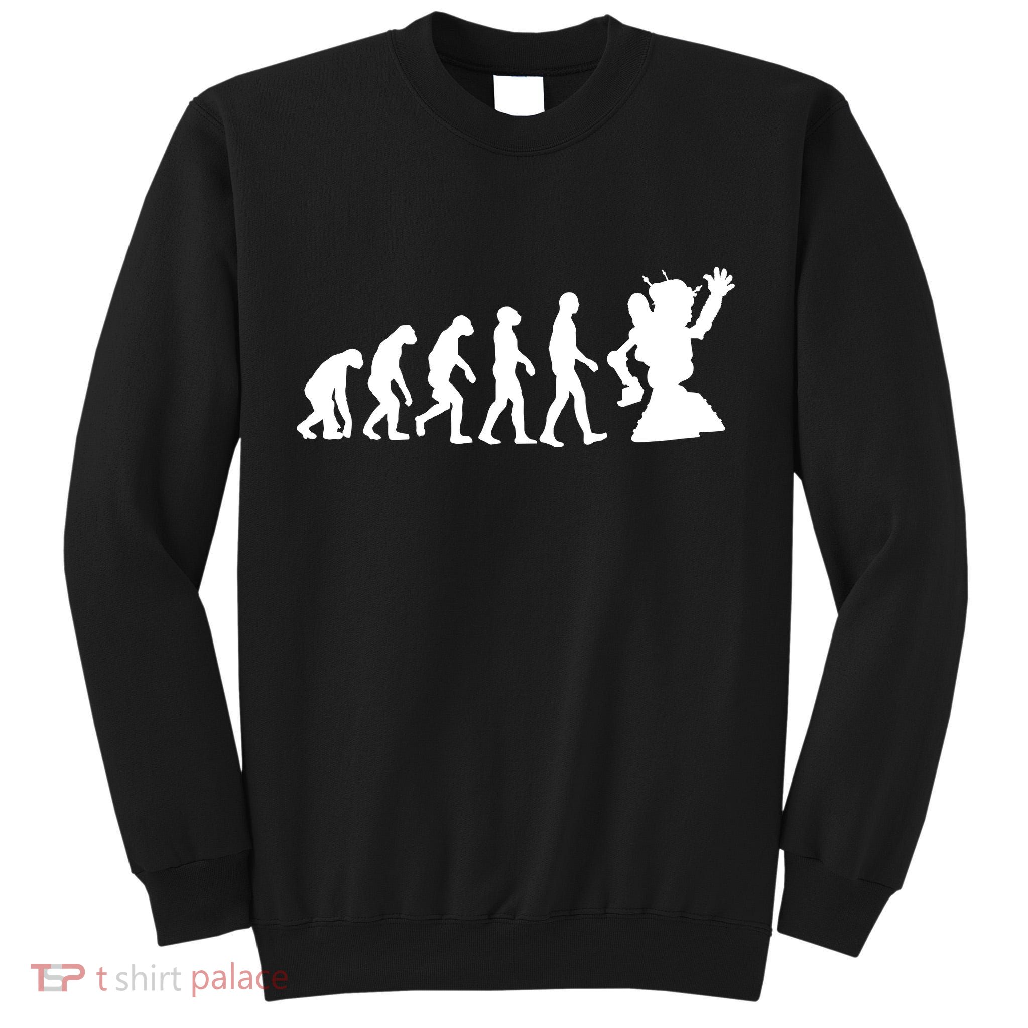 Evolution A Robot Tall Sweatshirt