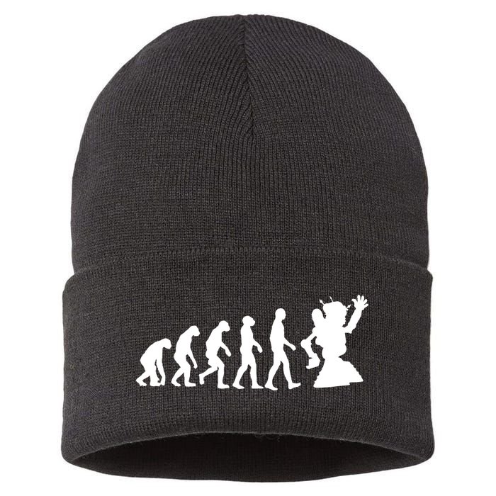 Evolution A Robot Sustainable Knit Beanie