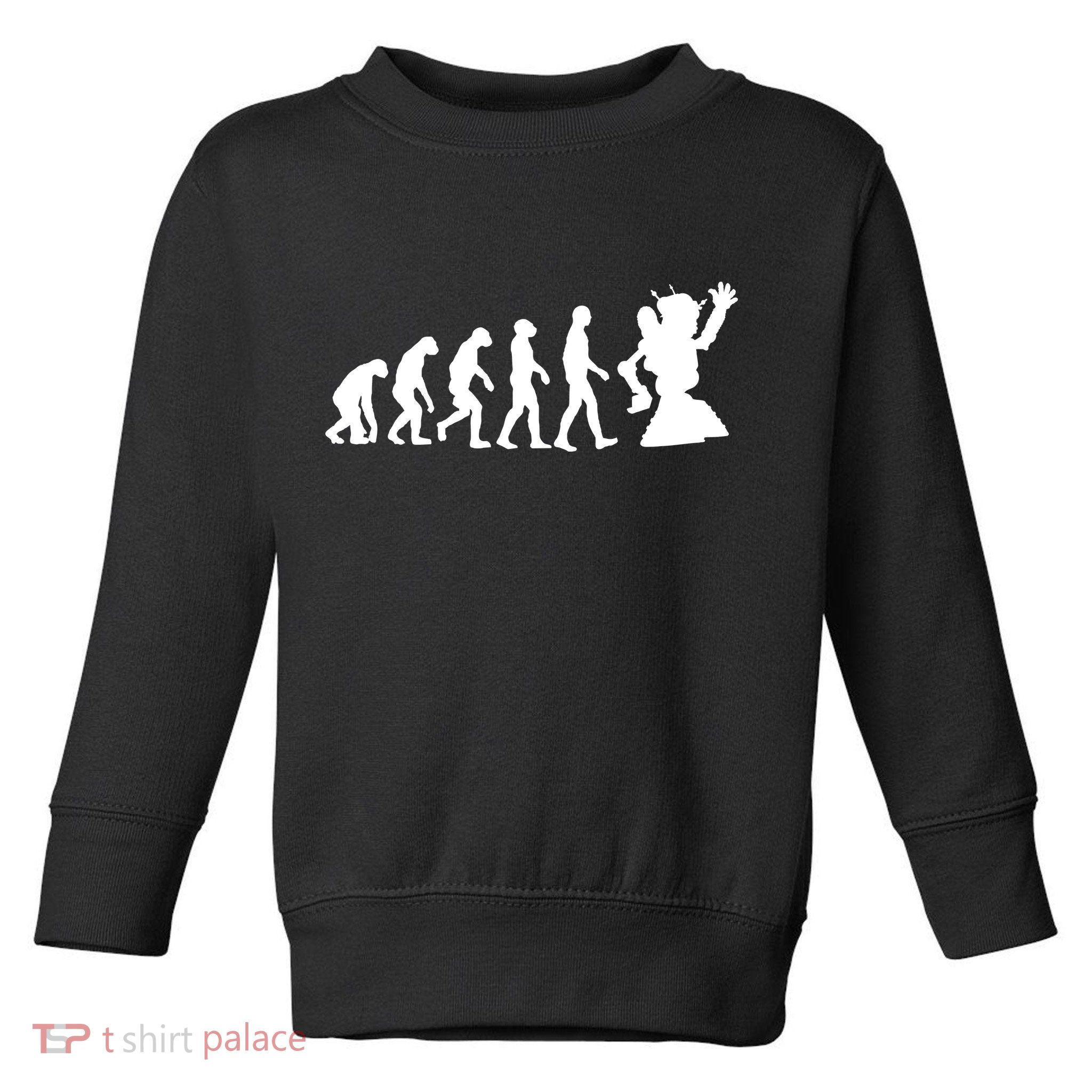 Evolution A Robot Toddler Sweatshirt