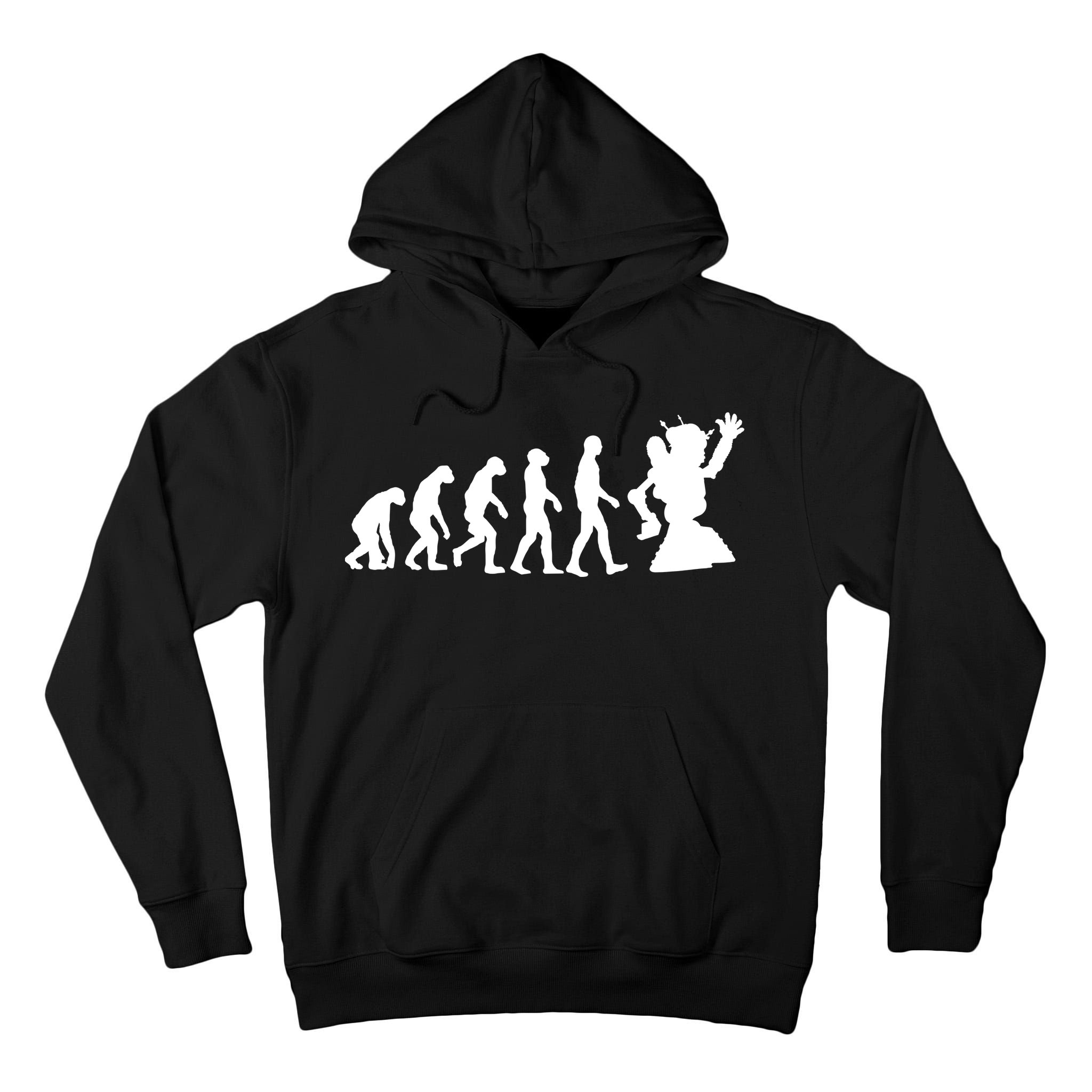 Evolution A Robot Tall Hoodie