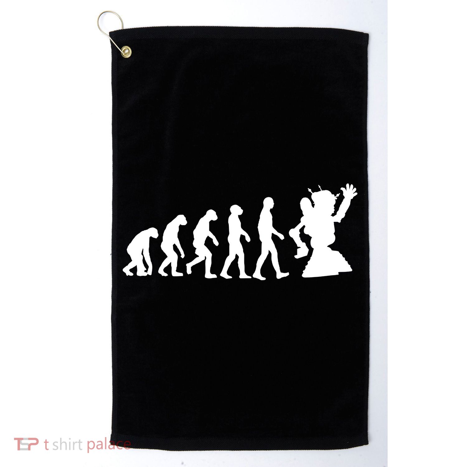 Evolution A Robot Golf Towel