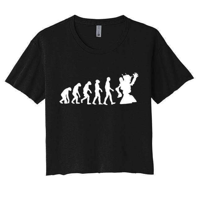 Evolution A Robot Crop Top