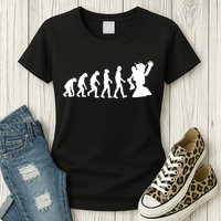 Evolution A Robot Womens T-Shirt