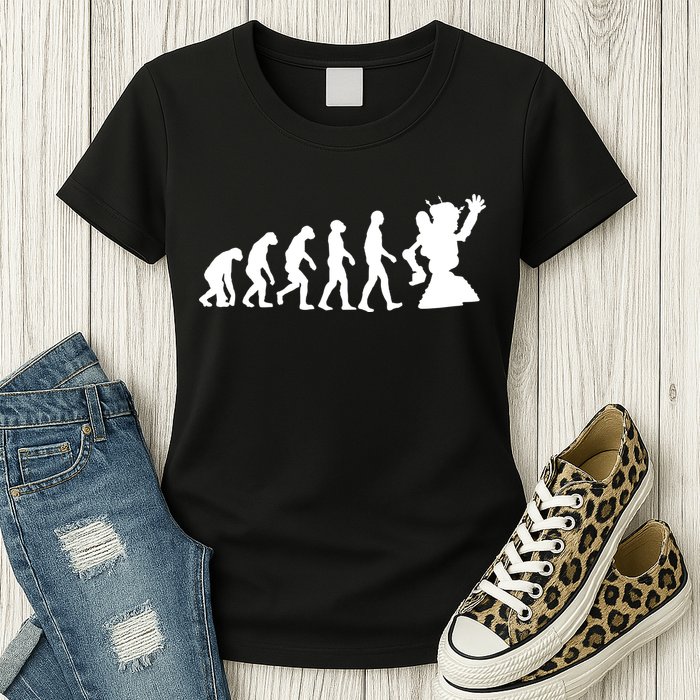 Evolution A Robot Womens T-Shirt