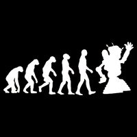 Evolution A Robot Womens T-Shirt