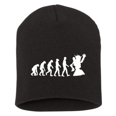 Evolution A Robot Short Acrylic Beanie