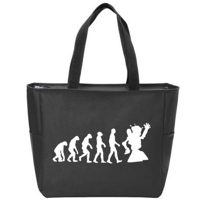Evolution A Robot Zip Tote Bag