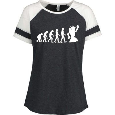 Evolution A Robot Enza Ladies Jersey Colorblock Tee