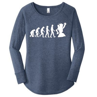 Evolution A Robot Women's Perfect Tri Tunic Long Sleeve Shirt