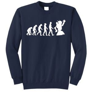 Evolution A Robot Tall Sweatshirt