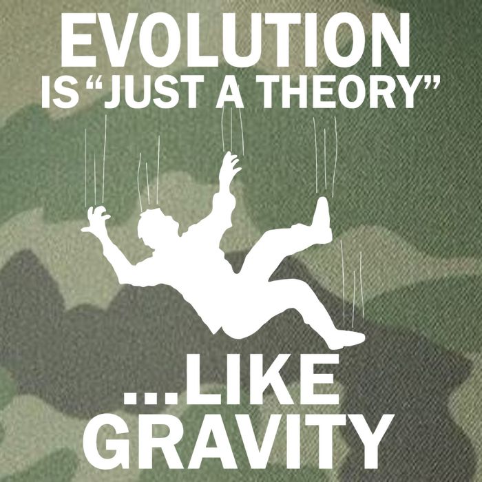 Evolution Is Just A Theory Like Gravity Legacy Tie Dye Trucker Hat