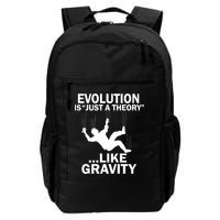 Evolution Is Just A Theory Like Gravity Backpack