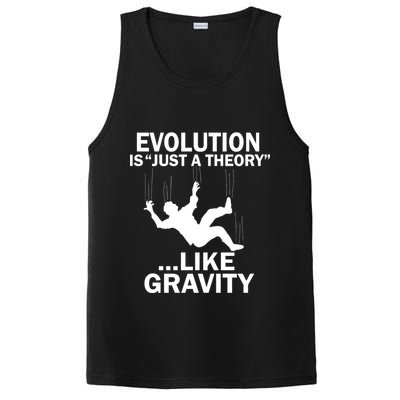Evolution Is Just A Theory Like Gravity PosiCharge Competitor Tank