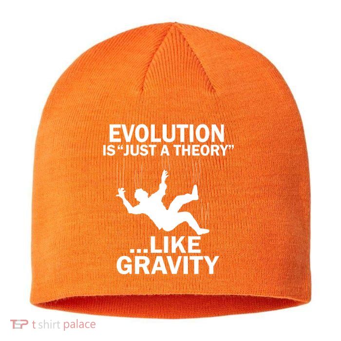 Evolution Is Just A Theory Like Gravity Sustainable Beanie