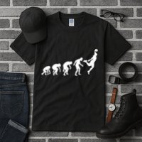 Evolution of a Hooper Basetball Player Design Tall T-Shirt