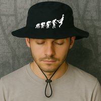 Evolution of a Hooper Basetball Player Design Bucket Hat