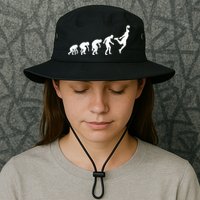 Evolution of a Hooper Basetball Player Design Bucket Hat