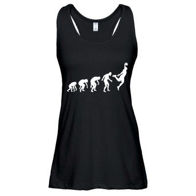 Evolution of a Hooper Basetball Player Design Ladies Essential Flowy Tank