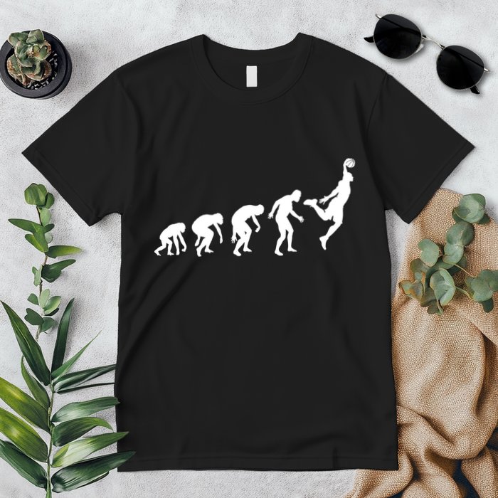 Evolution of a Hooper Basetball Player Design Premium T-Shirt
