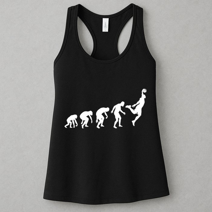 Evolution of a Hooper Basetball Player Design Womens Tank Top