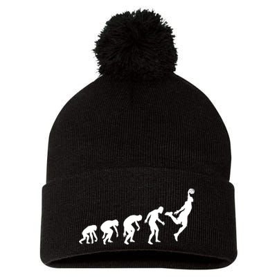 Evolution of a Hooper Basetball Player Design Pom Pom 12in Knit Beanie