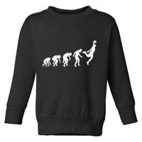 Evolution of a Hooper Basetball Player Design Toddler Sweatshirt