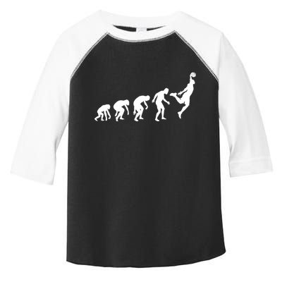 Evolution of a Hooper Basetball Player Design Toddler Fine Jersey T-Shirt